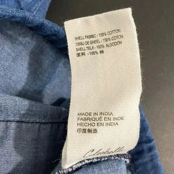 Cleobella REVOLVE Joplin Dress Shorts Chambray Denim Scandi Girl - Picture 16 of 17